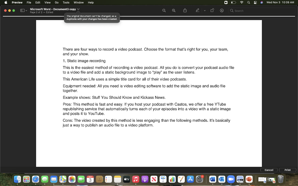 1. Use this reflective space to comment on your