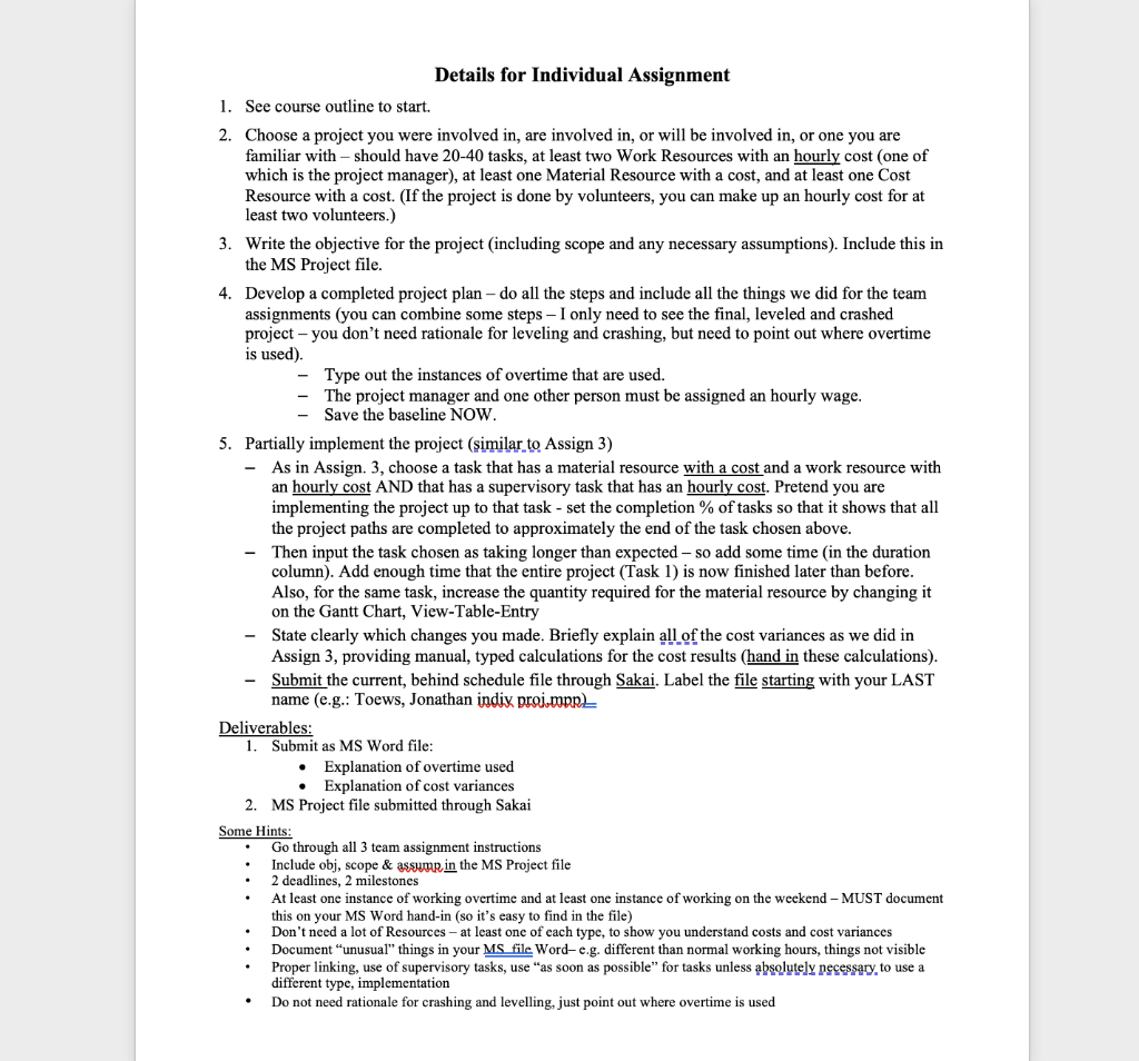 THIS ASSIGNMENT NEEDS TO BE DONE ON MICROSOFT