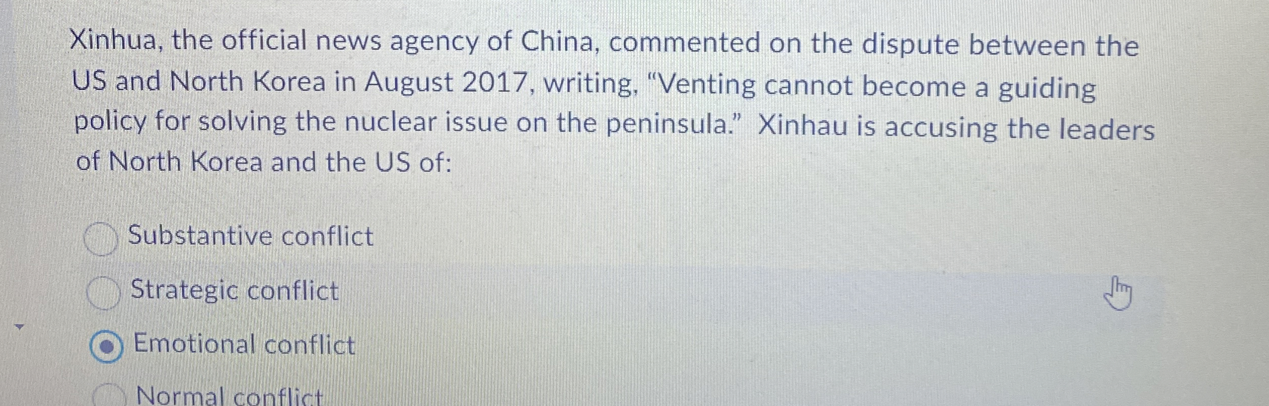 Xinhua, the official news agency of China,