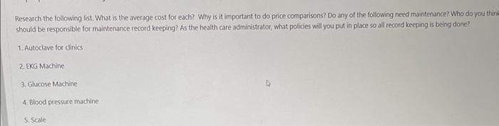 Research the following list. What is the average