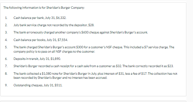 Question 1 Presented below are two independent