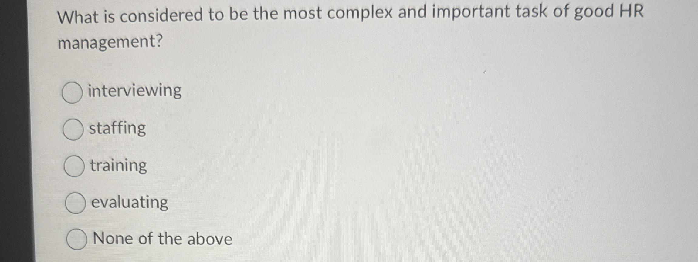 What is considered to be the most complex and