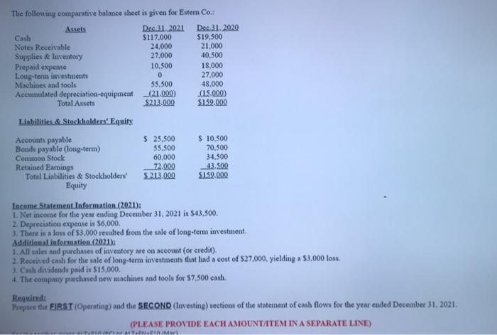 Please answer in proper format with all working