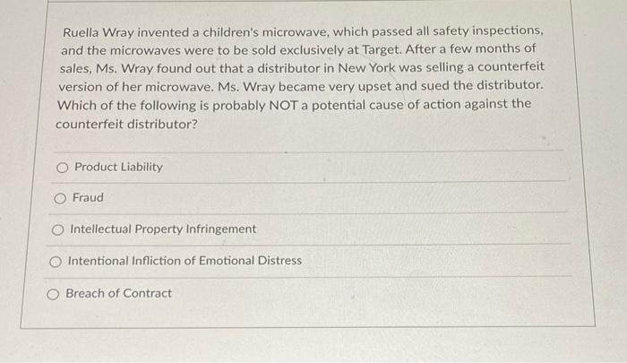 Ruella Wray invented a children's microwave,
