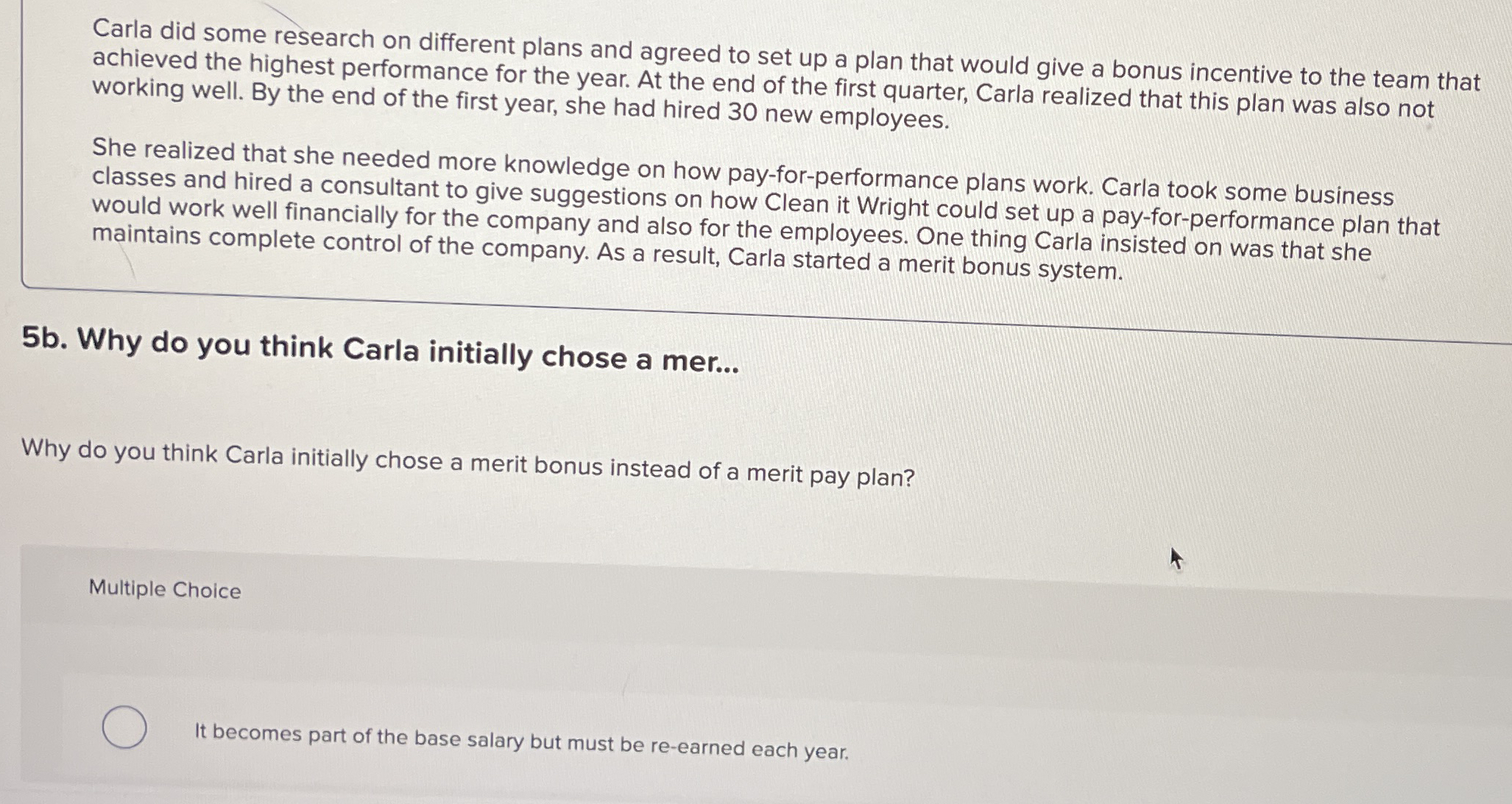 Carla did some research on different plans and