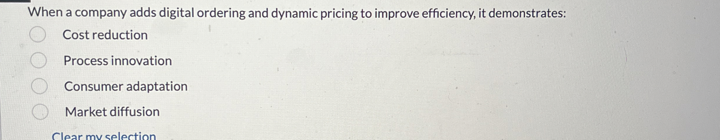 When a company adds digital ordering and dynamic