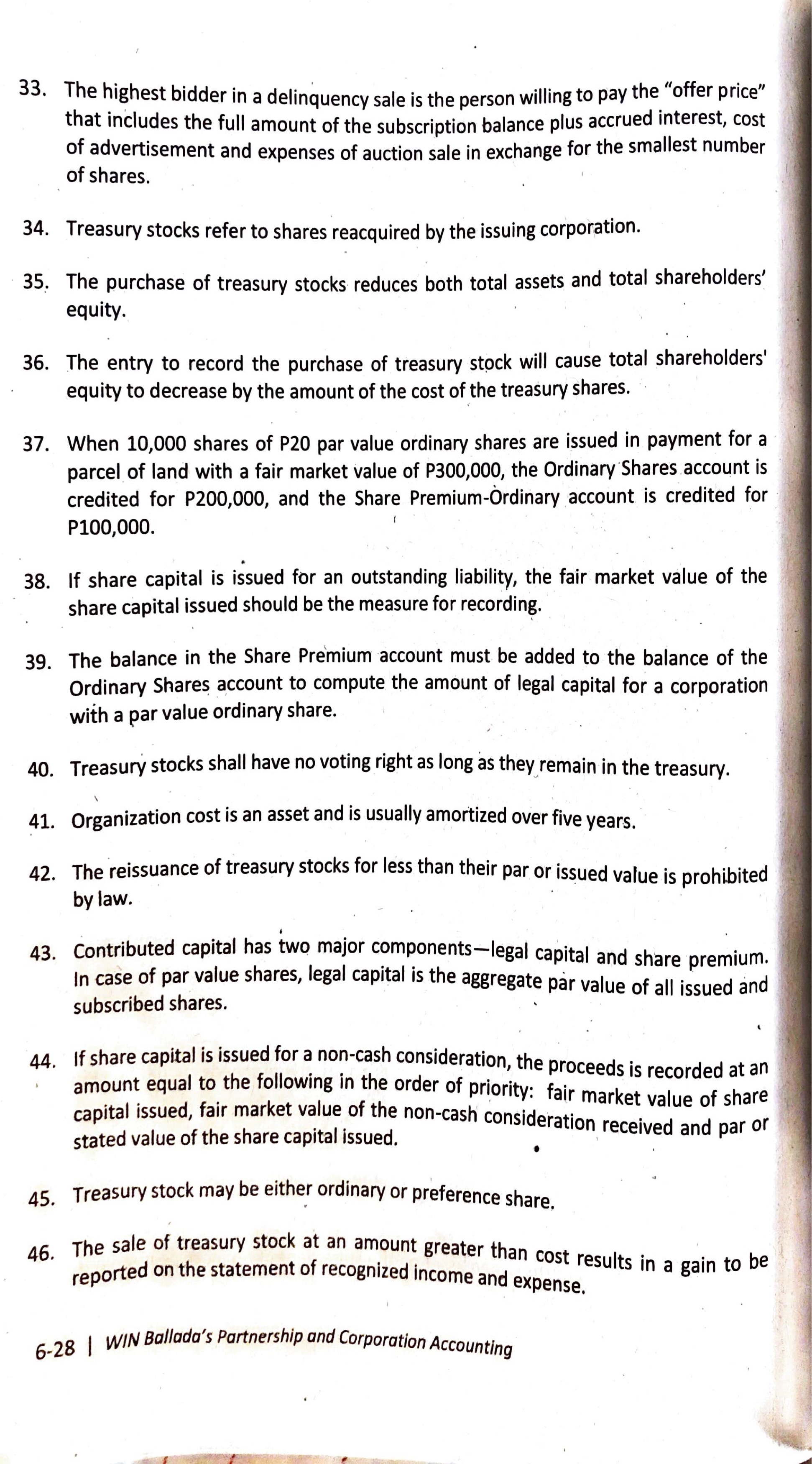 Required: True or False 33. The highest bidder in