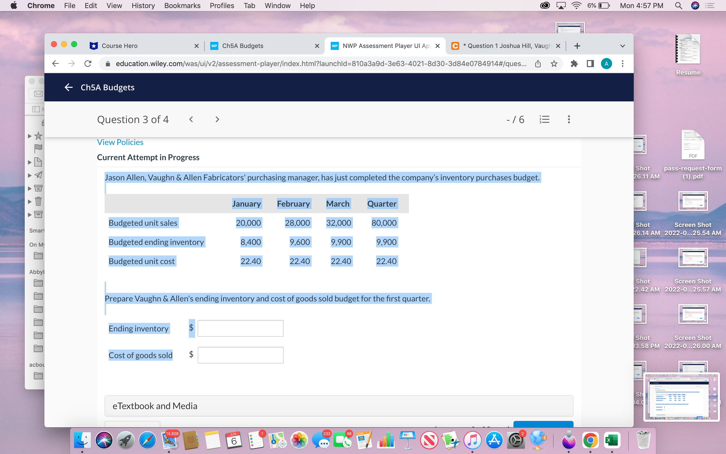 Chrome File Edit View History Bookmarks Profiles