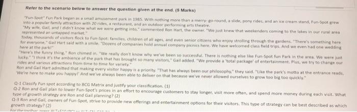 Refer to the scenario below to answer the