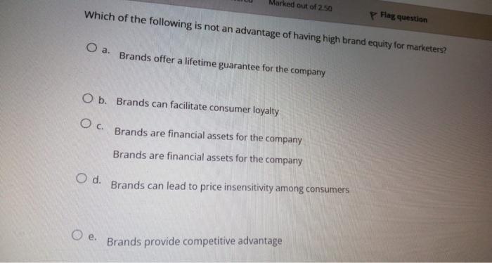 Flag question A strategy that involves developing