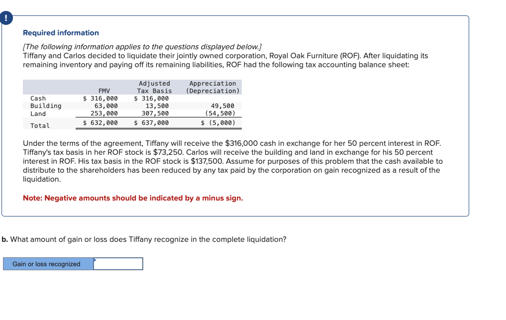 Required information [The following information