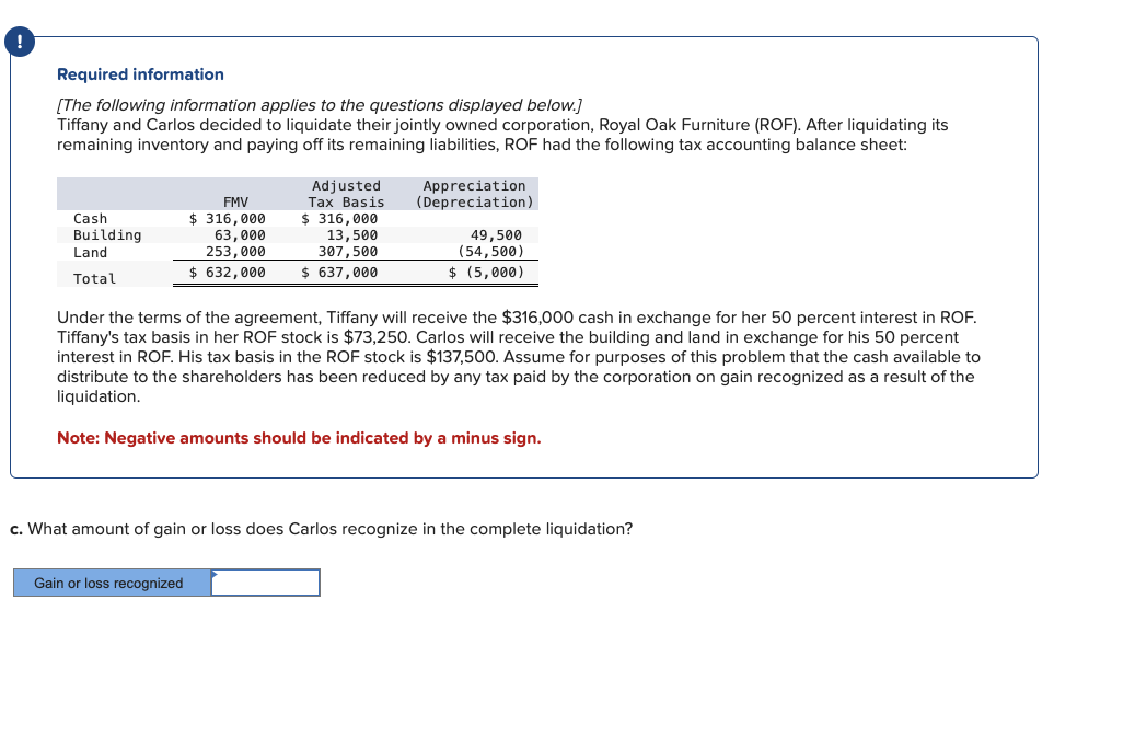 Required information [The following information