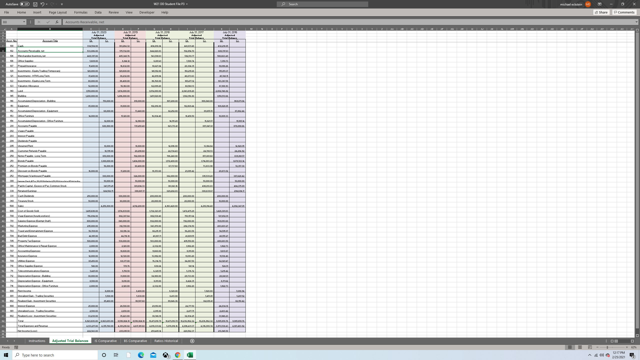 AutoSave Off W21 DD Student File P3 - Search