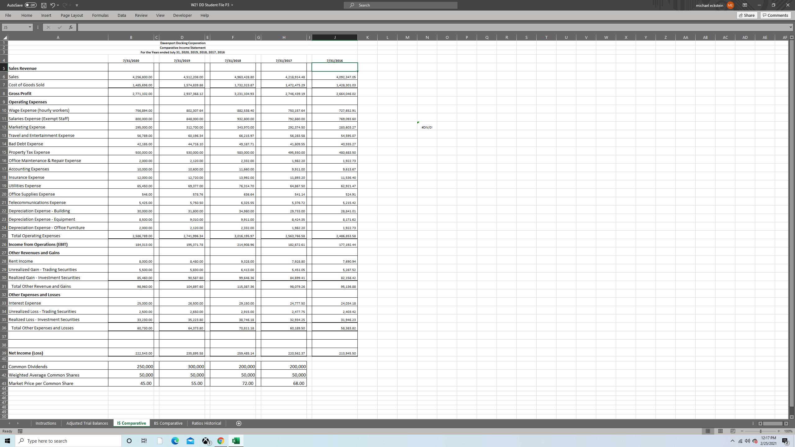 AutoSave Off W21 DD Student File P3 - Search