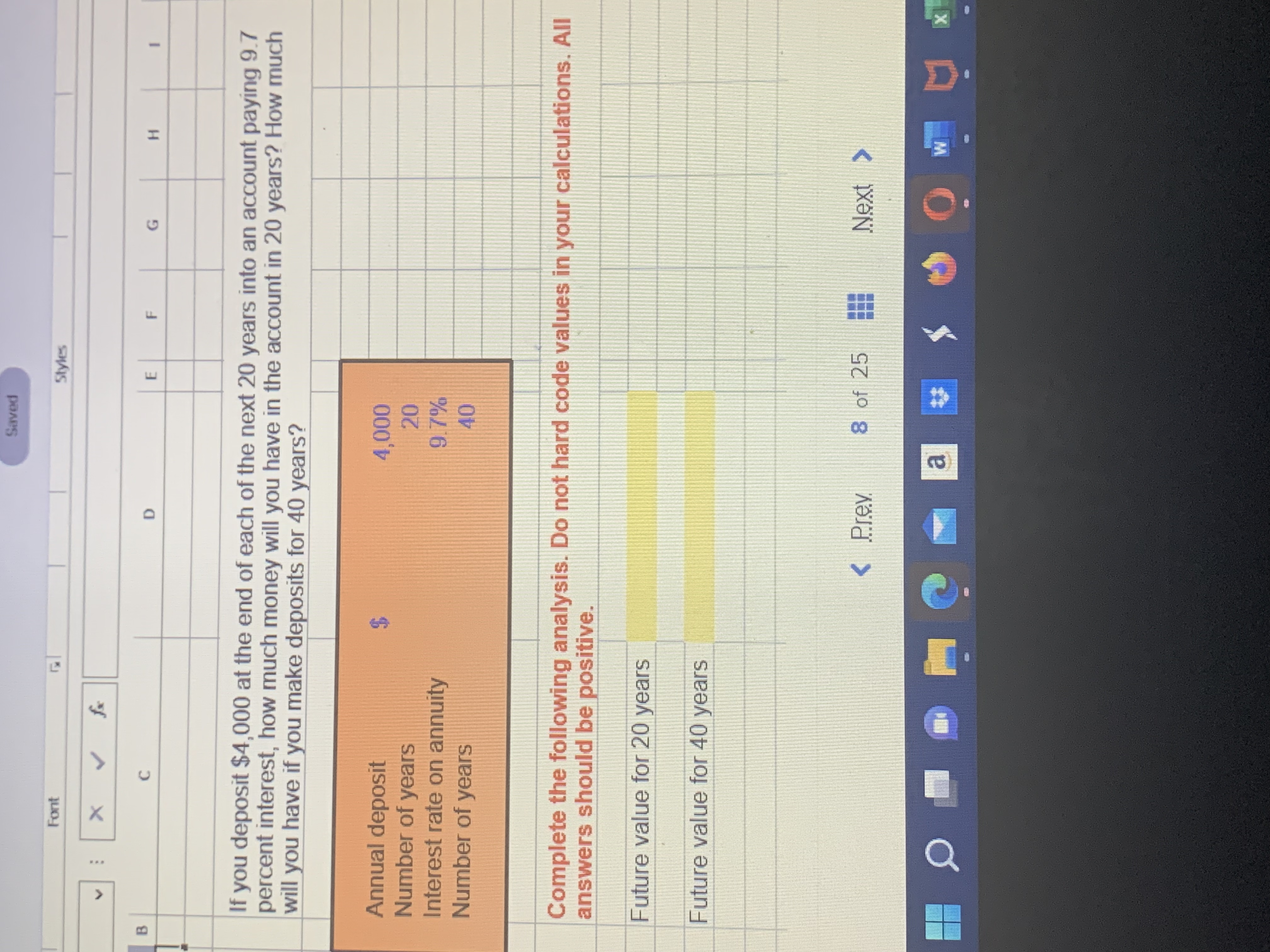 Saved B D G H You just won the TVM Lottery. You