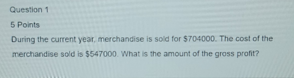 please thanks Question 1 5 Points During the