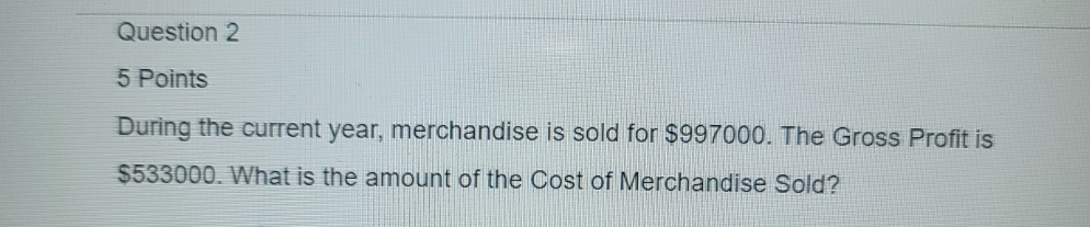 please thanks Question 2 5 Points During the