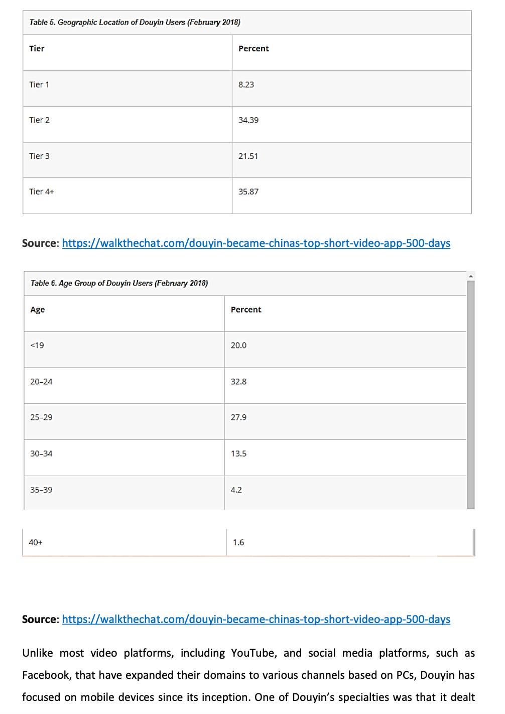 ByteDance: TikTok and Douyin in Online Streaming