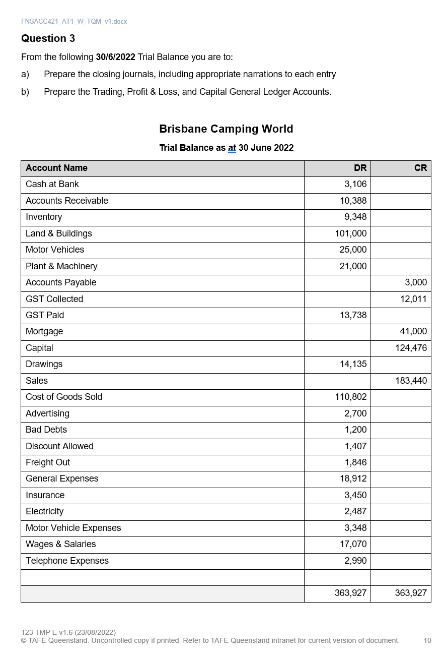 There is no missing information, this will be the