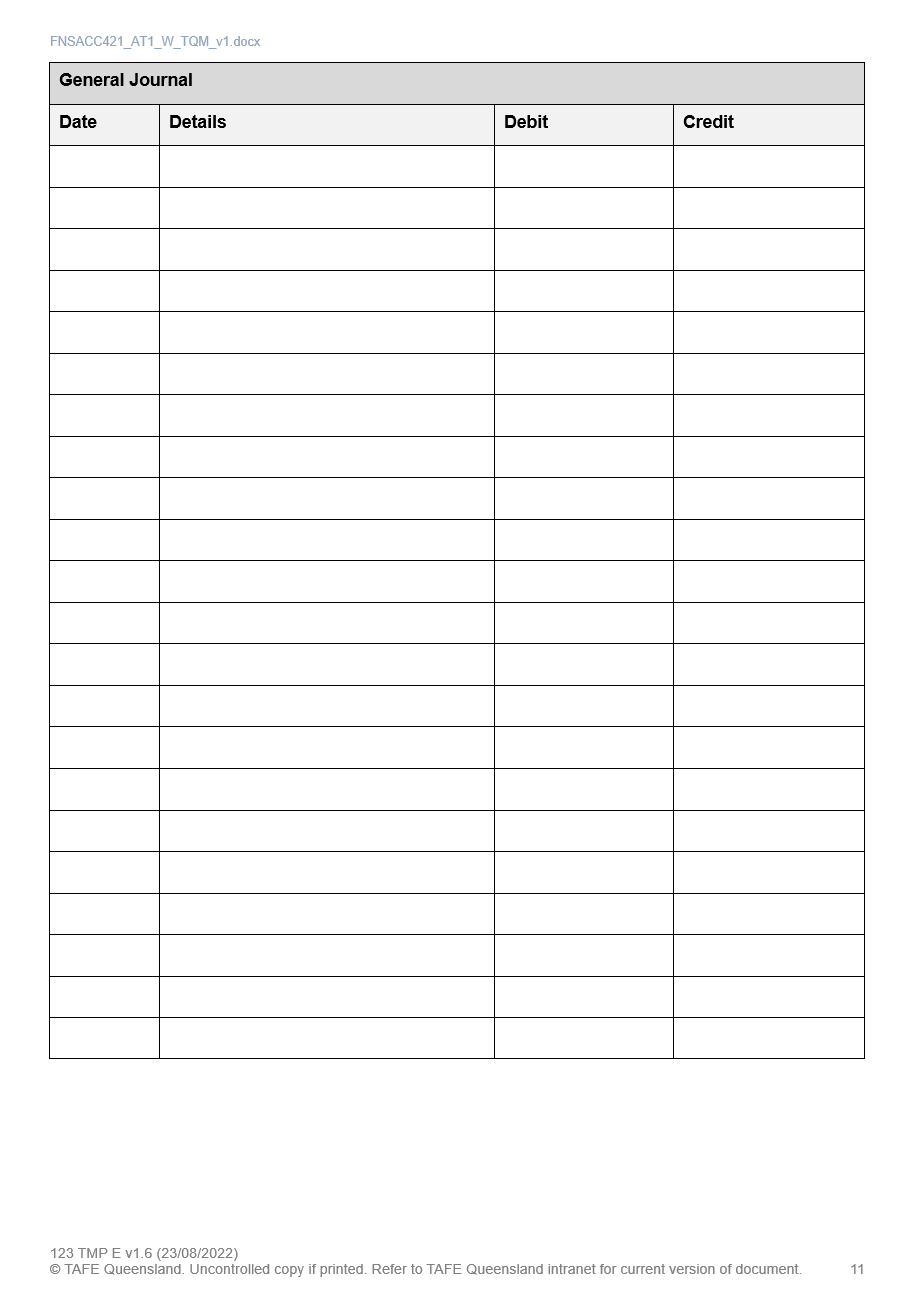 There is no missing information, this will be the