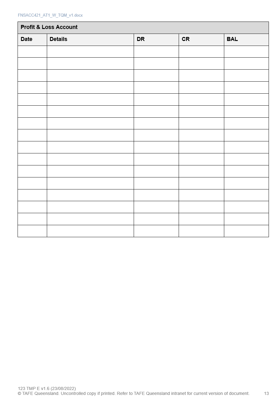 There is no missing information, this will be the