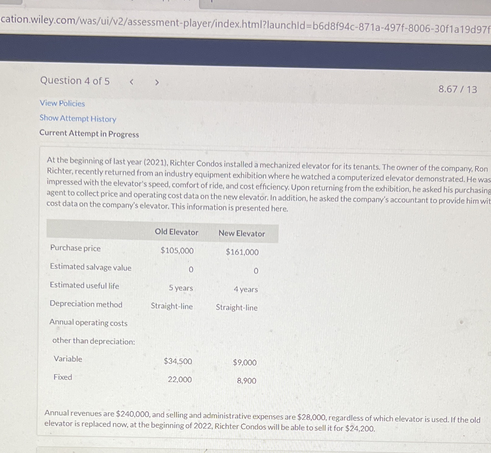 Using incremental analysis determine if the all