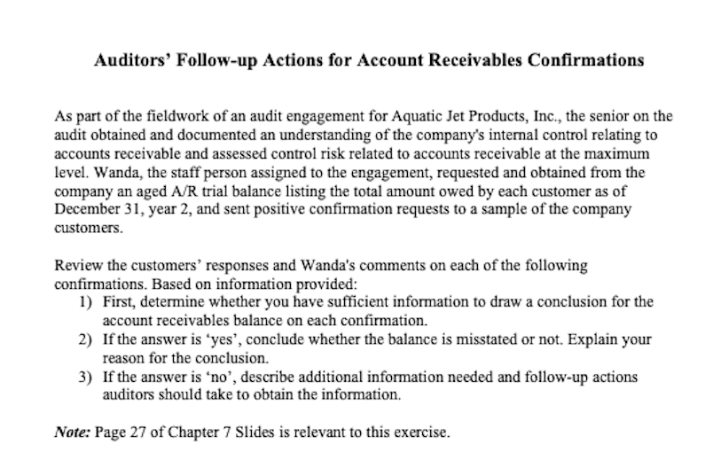 When you examine customers' responses on the