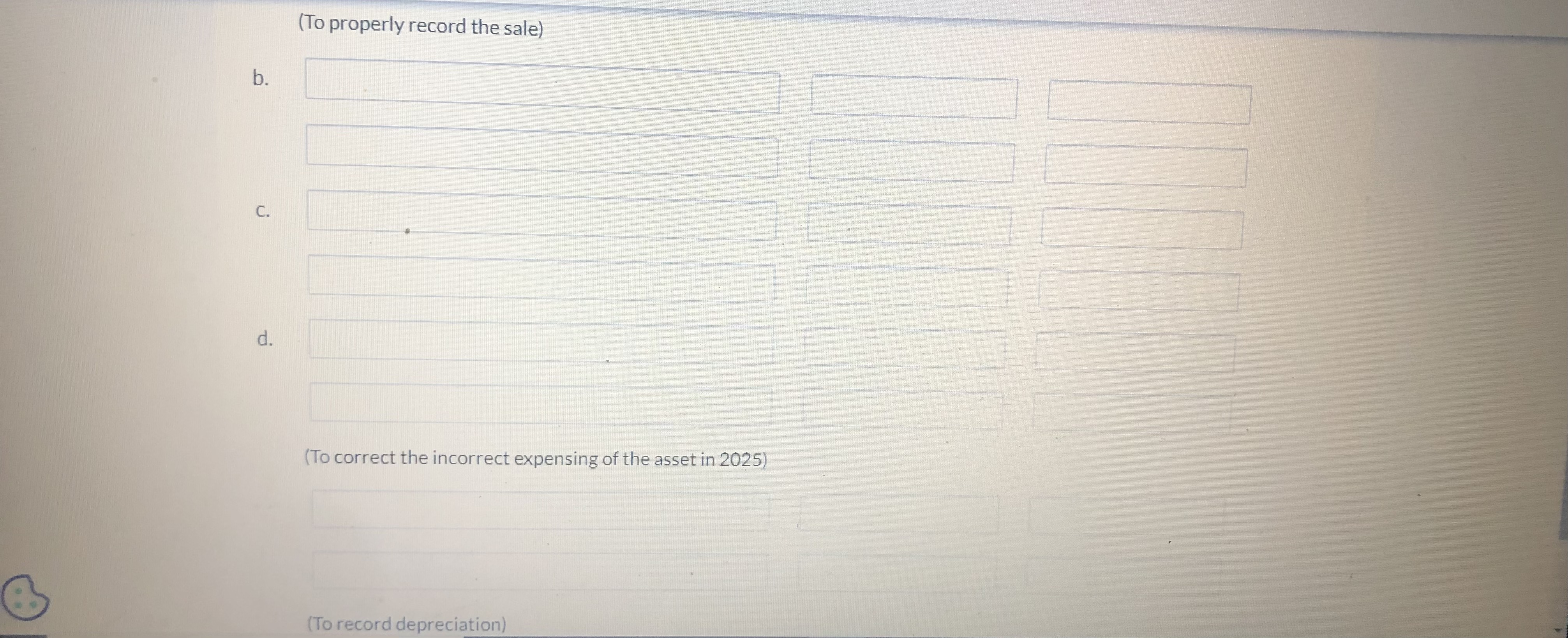 \fThe following data relate to the Machinery