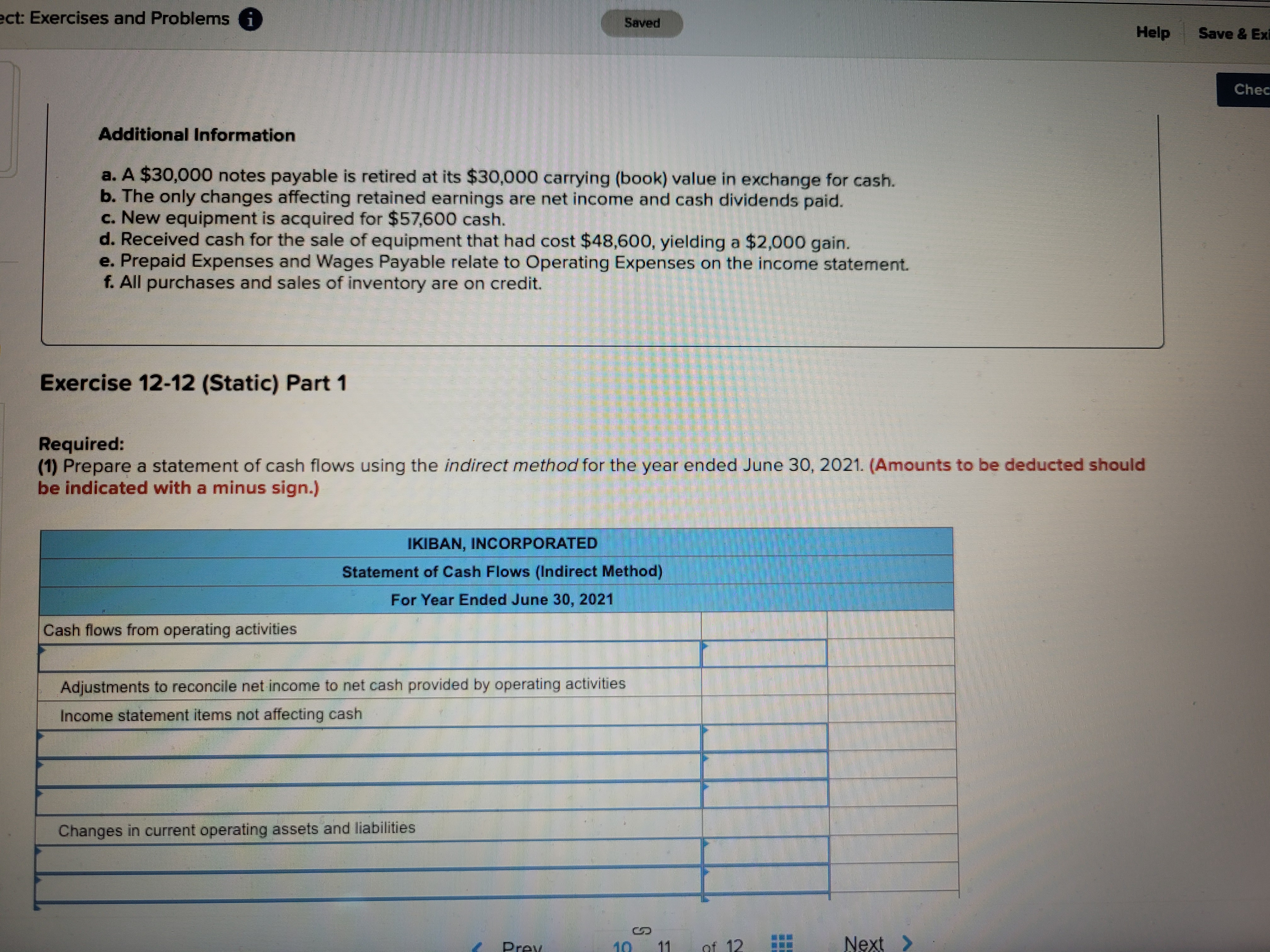 The following financial statements and additional