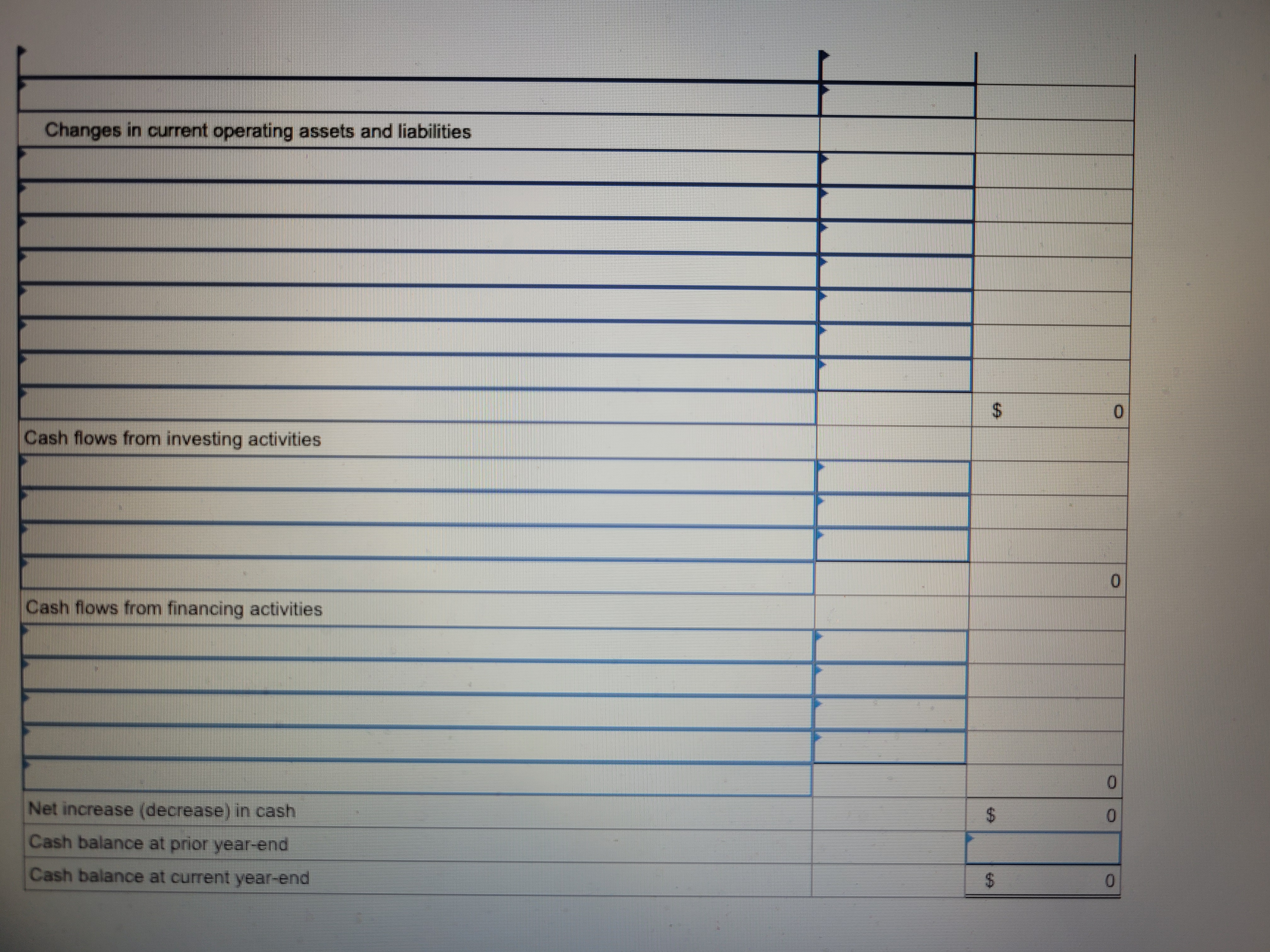 The following financial statements and additional