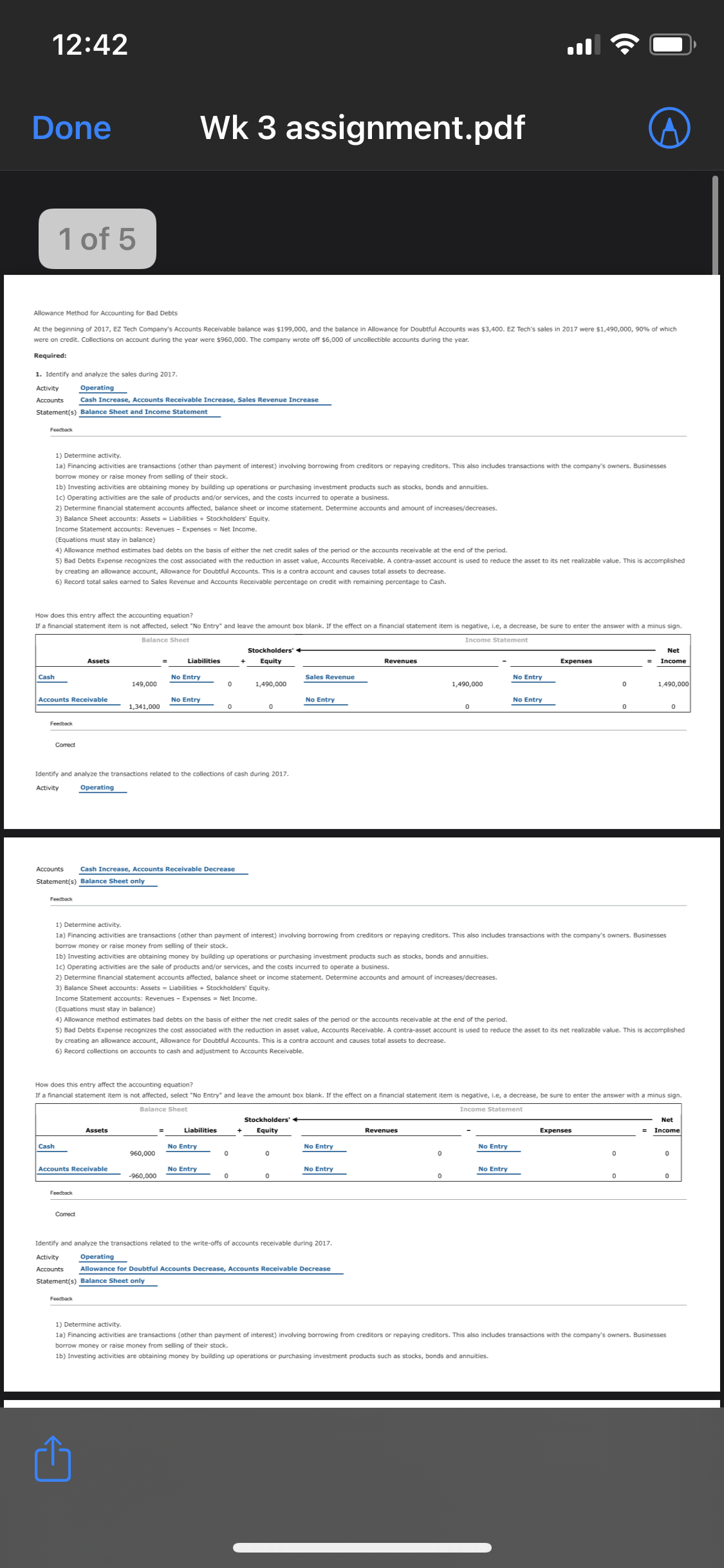 12:42 Done Wk 3 assignment.pdf A borrow money or