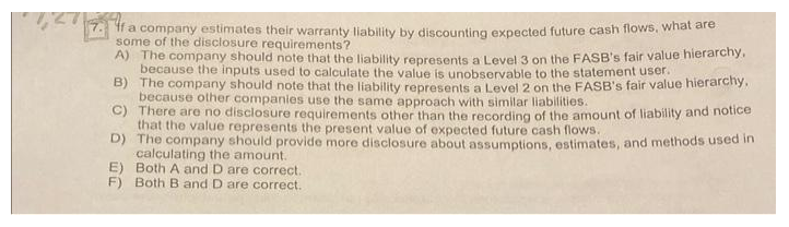 please note explain why the option is correct and