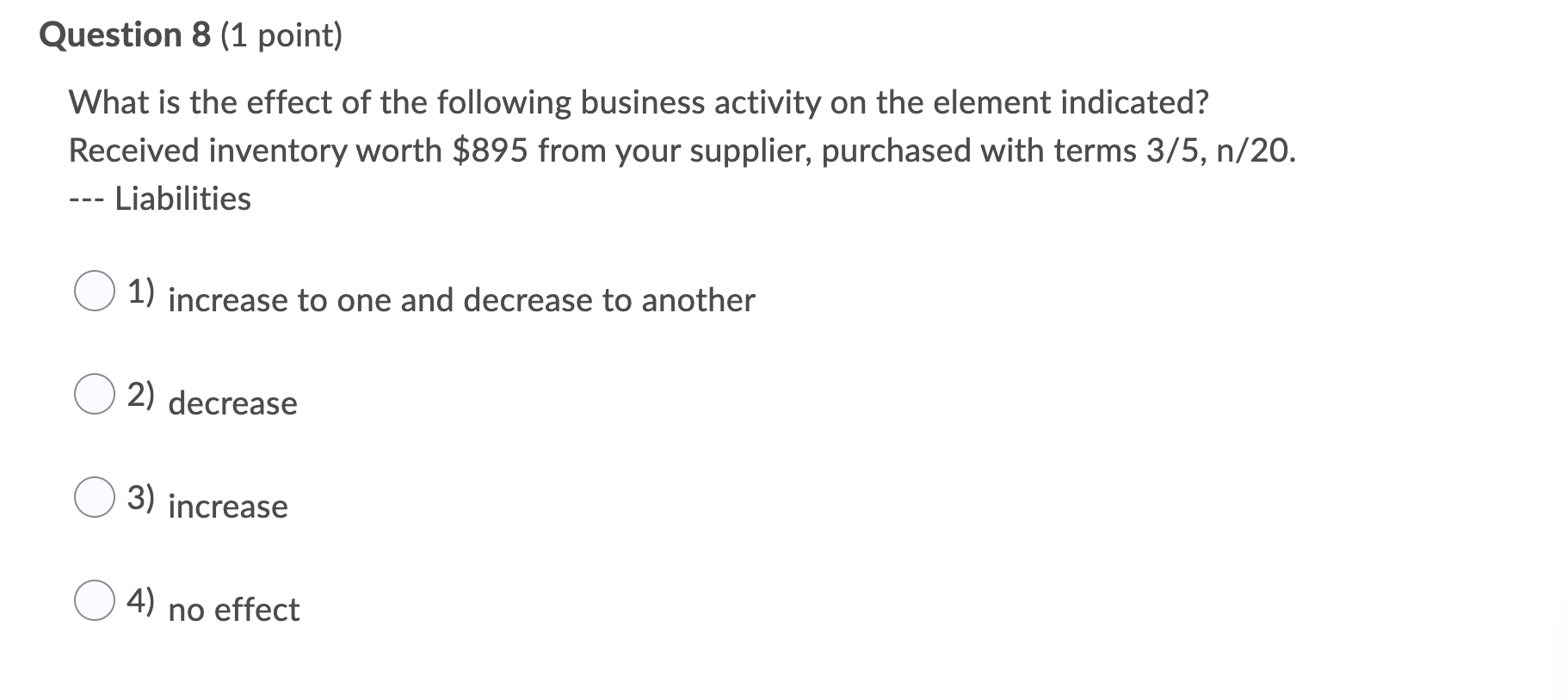 how do i answer these question 1 (1 point} What