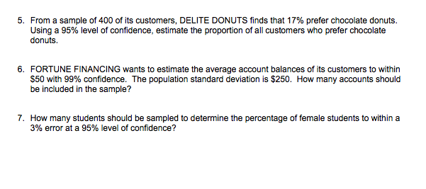 Please see attached document for the questions 5.