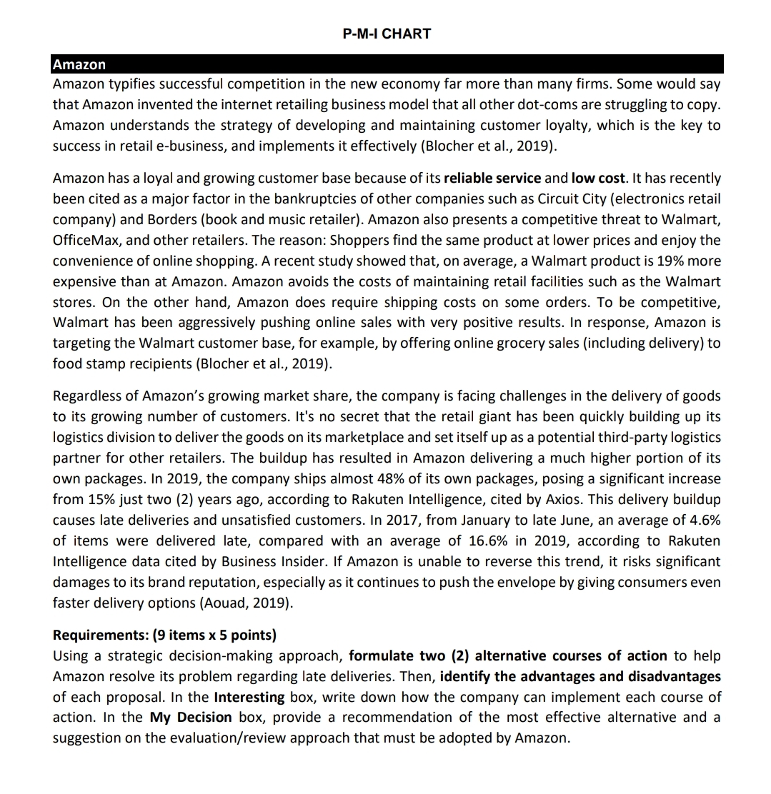 please complete the table Alternative 1: