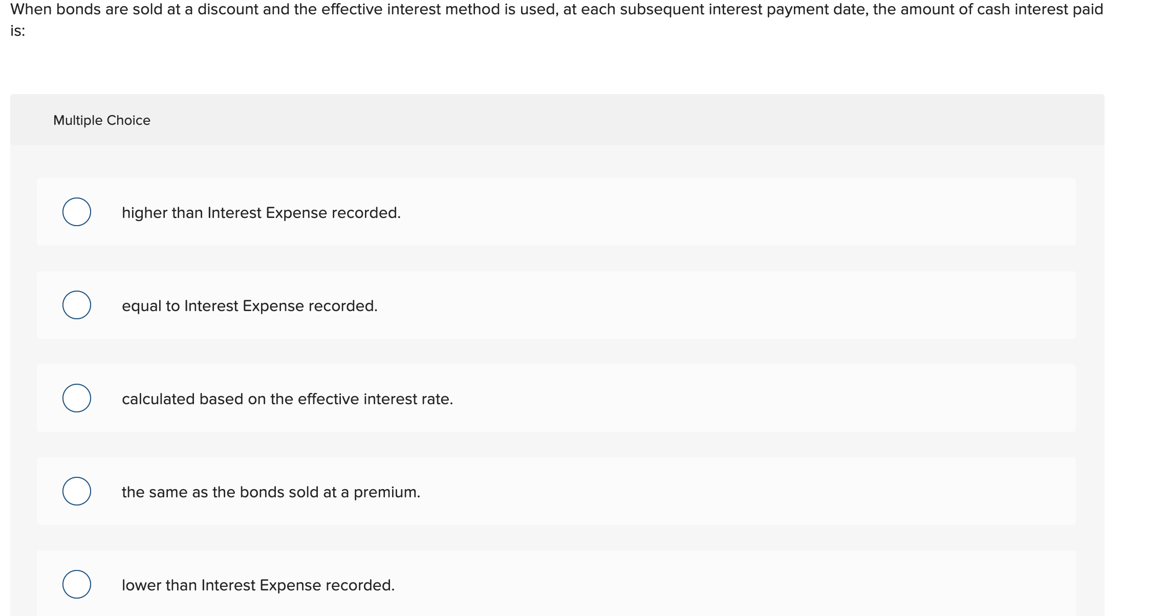 Need help with this When bonds are sold at a