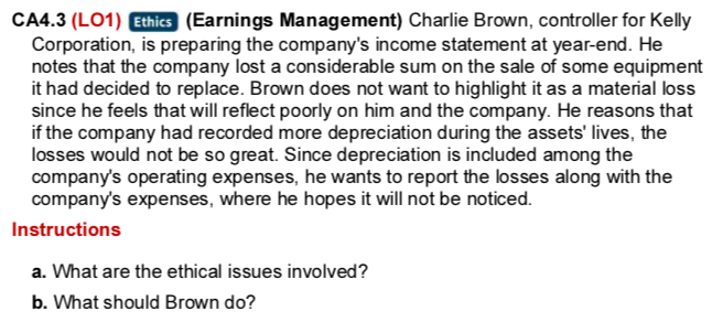 Please answer these questions P4.7 (LO4, 5)