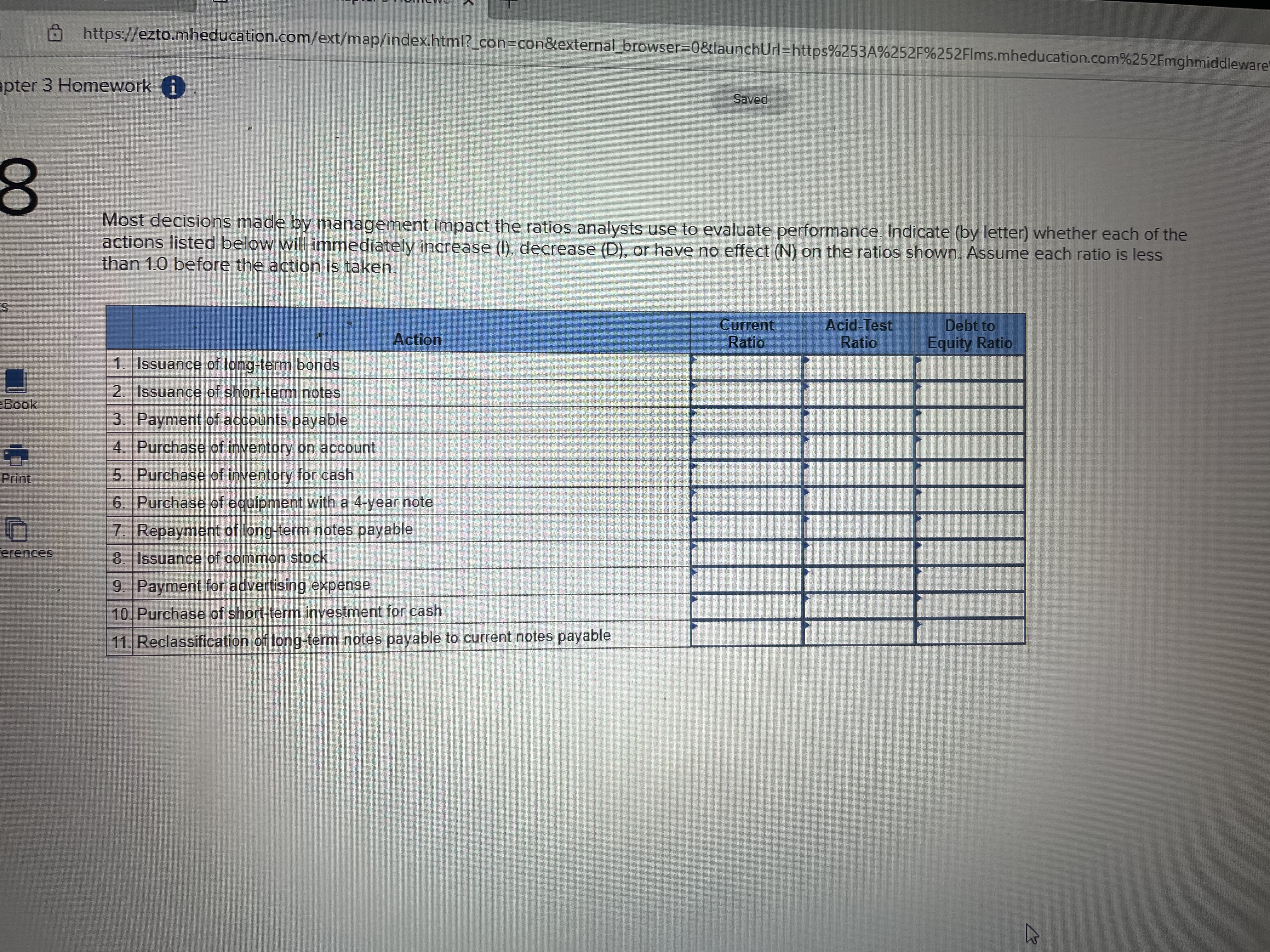Intermediate Accounting 1 - ACC. X Question S -