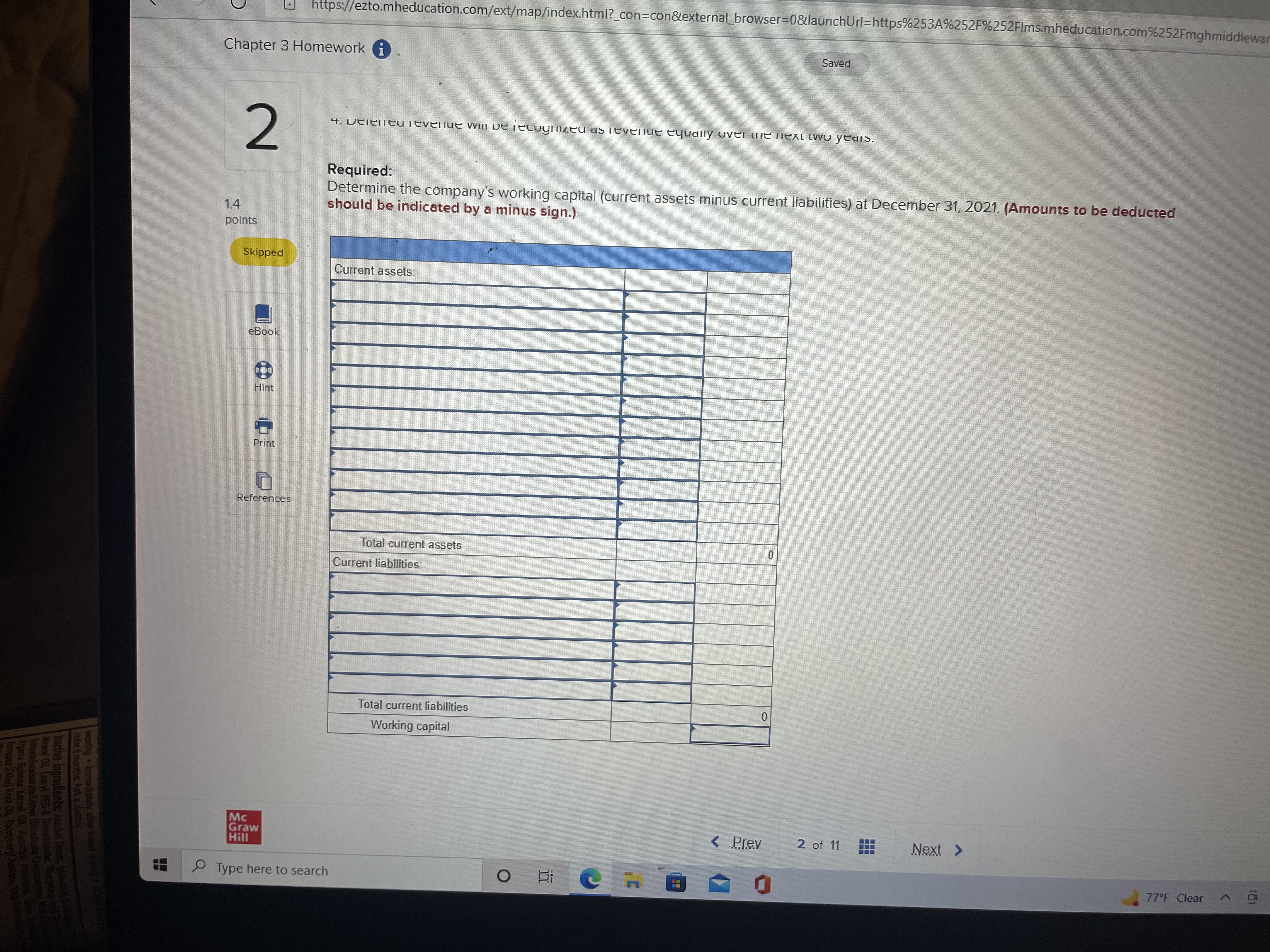Intermediate Accounting 1 - ACC. X Question S -