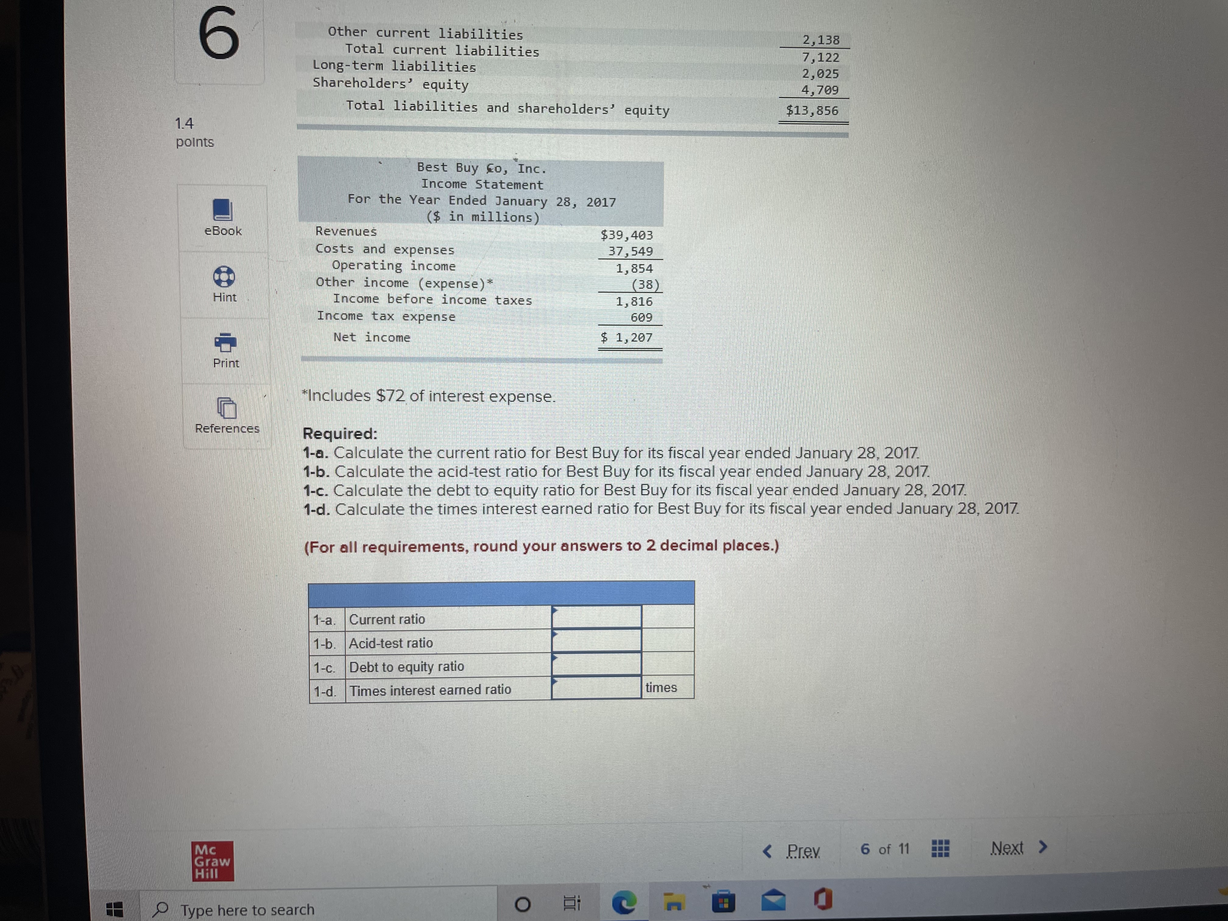 Intermediate Accounting 1 - ACC. X Question S -