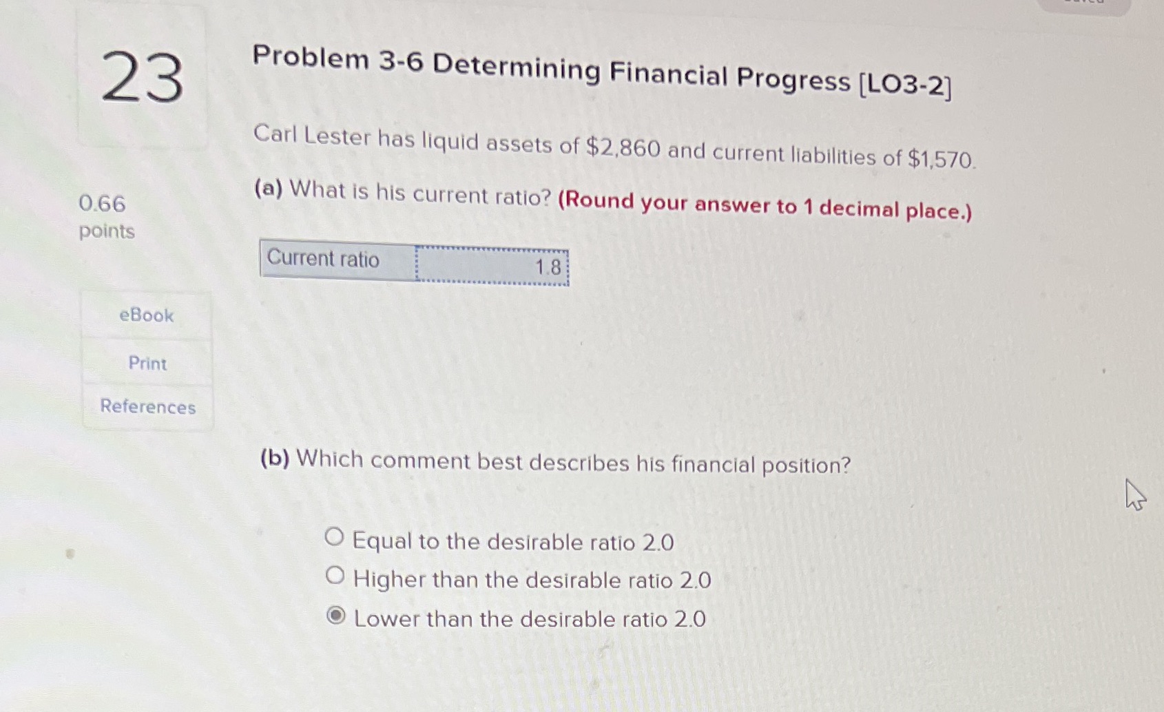 23 Problem 3-6 Determining Financial Progress