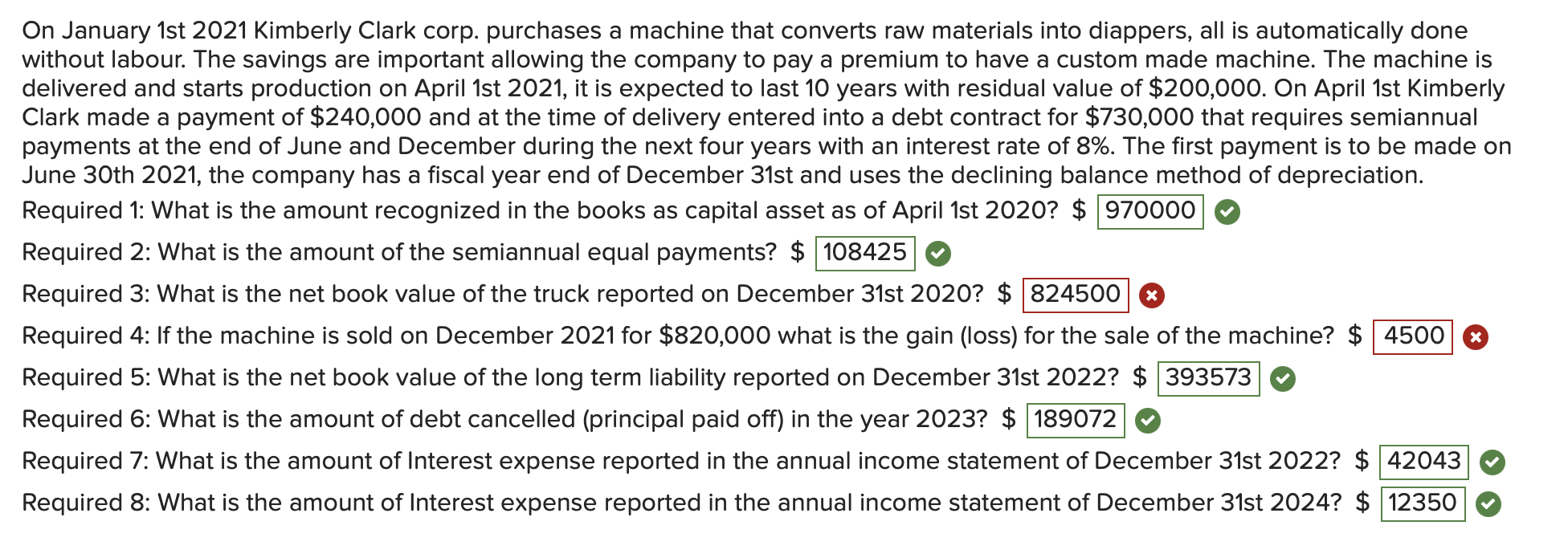 I would really need help on the boxes that are