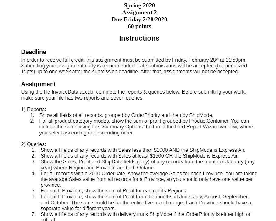 Spring 202D Assignment 2 Due Friday 22812020 t]