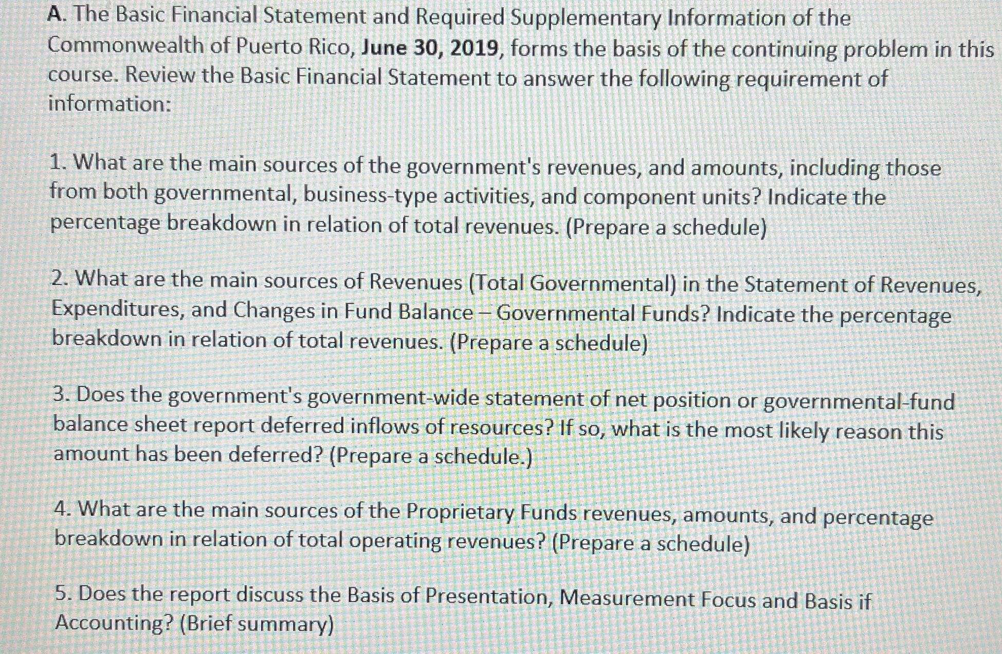 I need those questions to study. A. The Basic