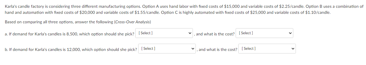 Consider a production line with five stations.