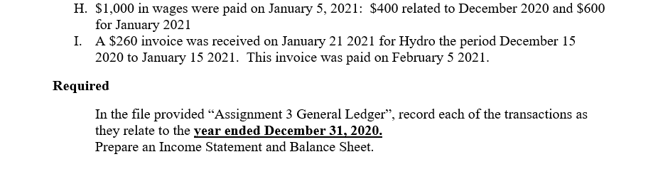 H. $1,000 in wages were paid on January 5, 2021: