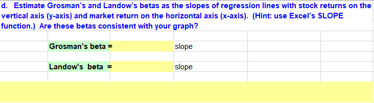 a. Use the data given to calculate annual returns