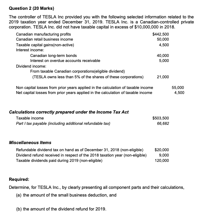 Please help me solve this ASAP Question 2 (20