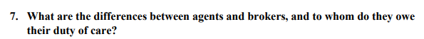 7. What are the differences between agents and