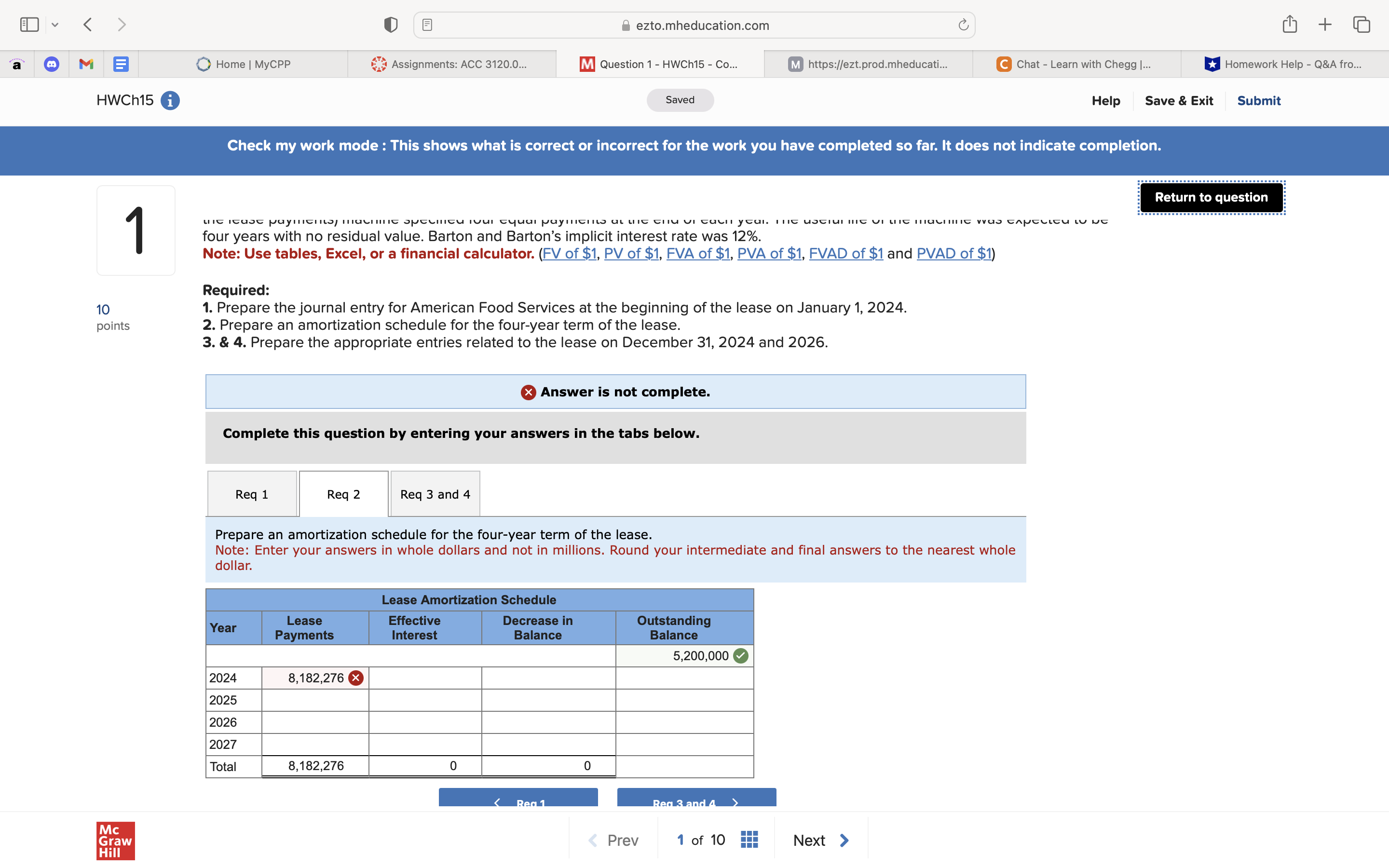 American Food Services, Incorporated leased a
